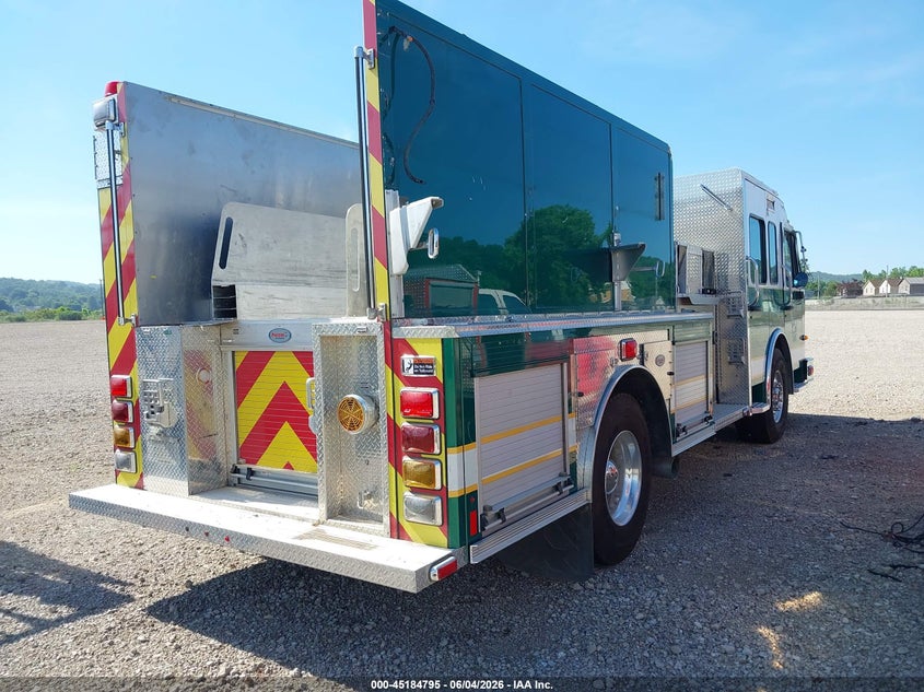 2013 Spartan motors Firetruck VIN 4S7AU2E93DC076682 IAAI salvage auction — Unknown, Salvage (Pennsylvania), sold $3,850 on 2026-08-25 (photo 4)