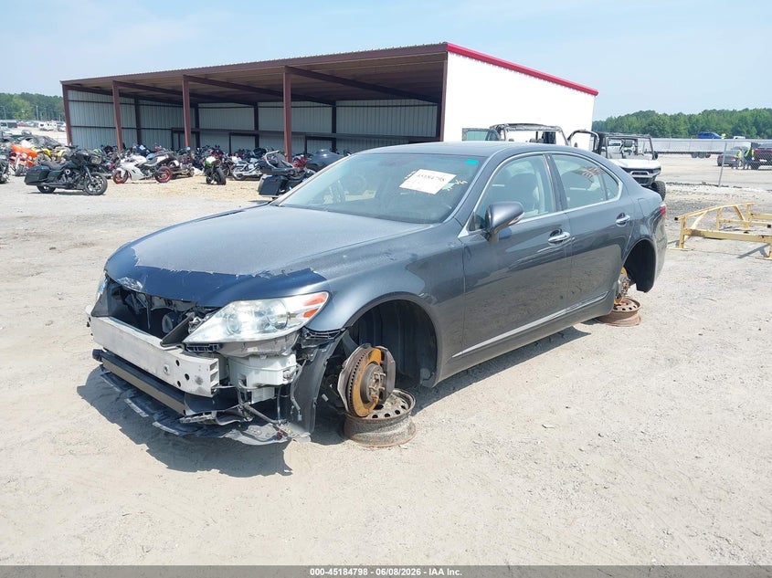 2011 Lexus Ls VIN JTHBL5EF6B5106659 IAAI salvage auction — FRONT END, Salvage (North Carolina), sold $1,975 on 2026-07-22 (photo 2)