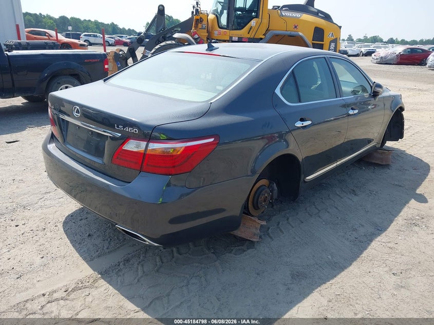 2011 Lexus Ls VIN JTHBL5EF6B5106659 IAAI salvage auction — FRONT END, Salvage (North Carolina), sold $1,975 on 2026-07-22 (photo 4)