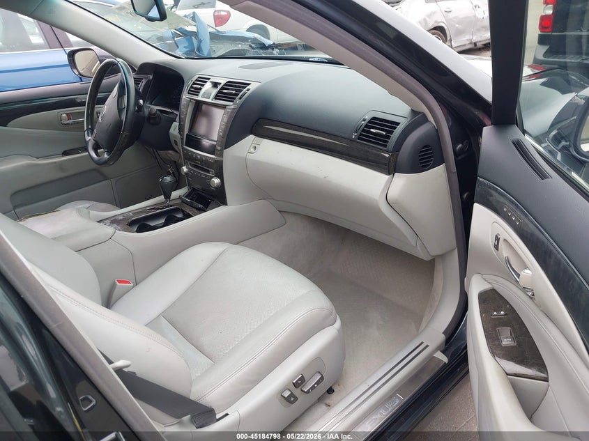 2011 Lexus Ls VIN JTHBL5EF6B5106659 IAAI salvage auction — FRONT END, Salvage (North Carolina), sold $1,975 on 2026-07-22 (photo 5)