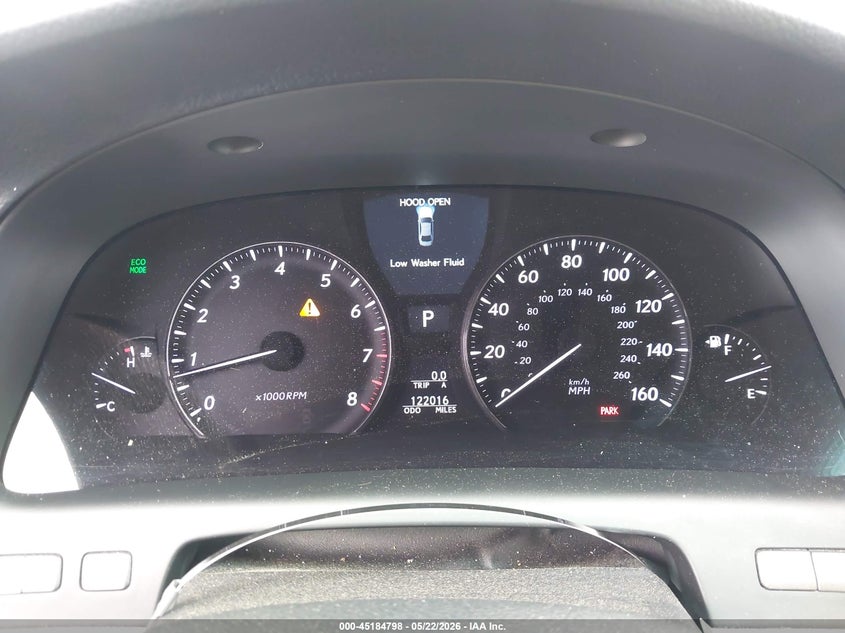 2011 Lexus Ls VIN JTHBL5EF6B5106659 IAAI salvage auction — FRONT END, Salvage (North Carolina), sold $1,975 on 2026-07-22 (photo 7)