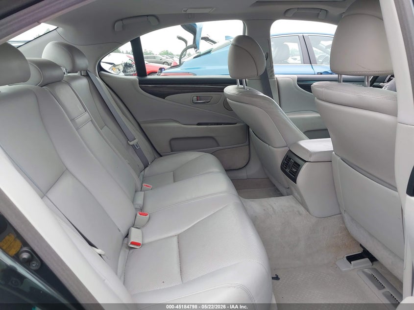 2011 Lexus Ls VIN JTHBL5EF6B5106659 IAAI salvage auction — FRONT END, Salvage (North Carolina), sold $1,975 on 2026-07-22 (photo 8)