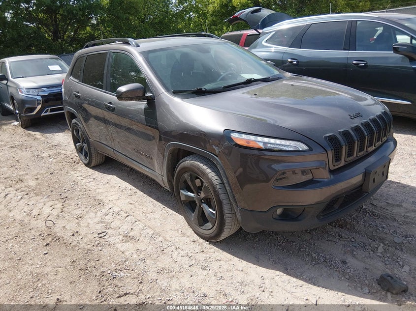 2018 Jeep Cherokee VIN 1C4PJMCB1JD597914 IAAI salvage auction — HAIL, Salvage Title, sold $1,200 on 2026-07-29 (photo 1)