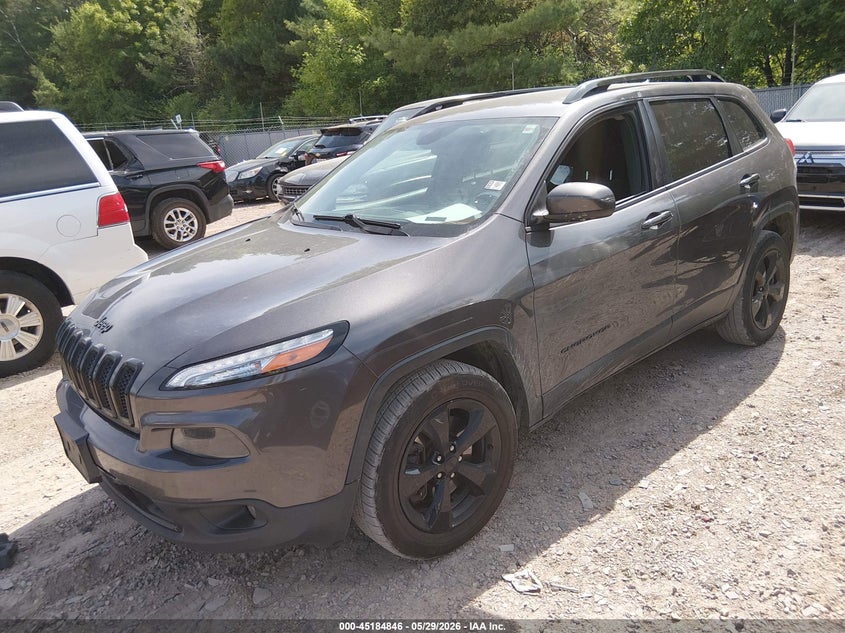 2018 Jeep Cherokee VIN 1C4PJMCB1JD597914 IAAI salvage auction — HAIL, Salvage Title, sold $1,200 on 2026-07-29 (photo 2)