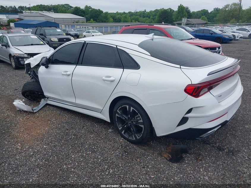 2022 Kia K5 VIN 5XXG64J27NG120226 IAAI salvage auction — FRONT END, Salvage (South Carolina), sold $1,750 on 2026-07-10 (photo 3)