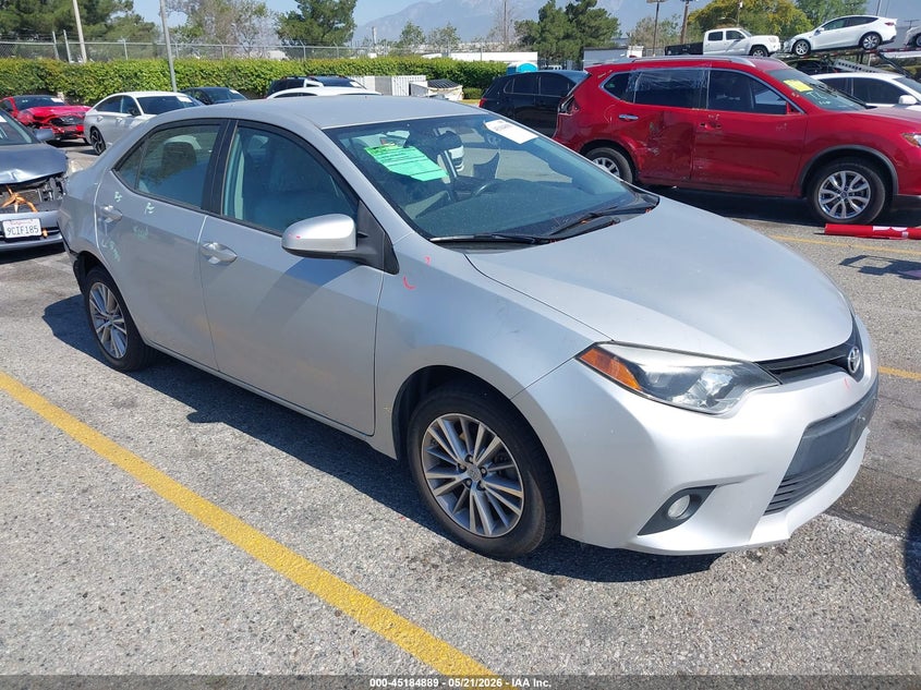 2014 Toyota Corolla VIN 5YFBURHE0EP107693 IAAI salvage auction — RIGHT REAR, Salvage (California), sold $5,400 on 2026-07-07 (photo 1)
