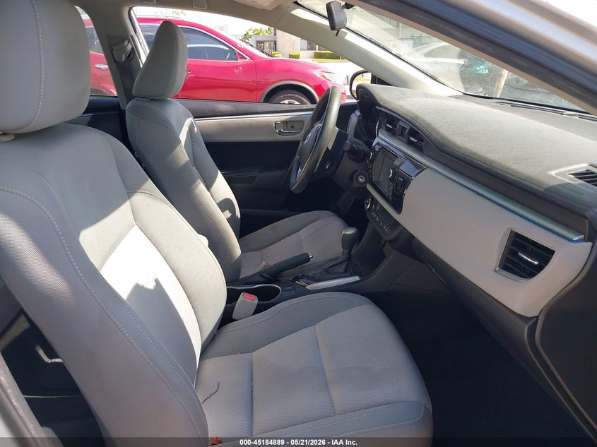 2014 Toyota Corolla VIN 5YFBURHE0EP107693 IAAI salvage auction — RIGHT REAR, Salvage (California), sold $5,400 on 2026-07-07 (photo 5)