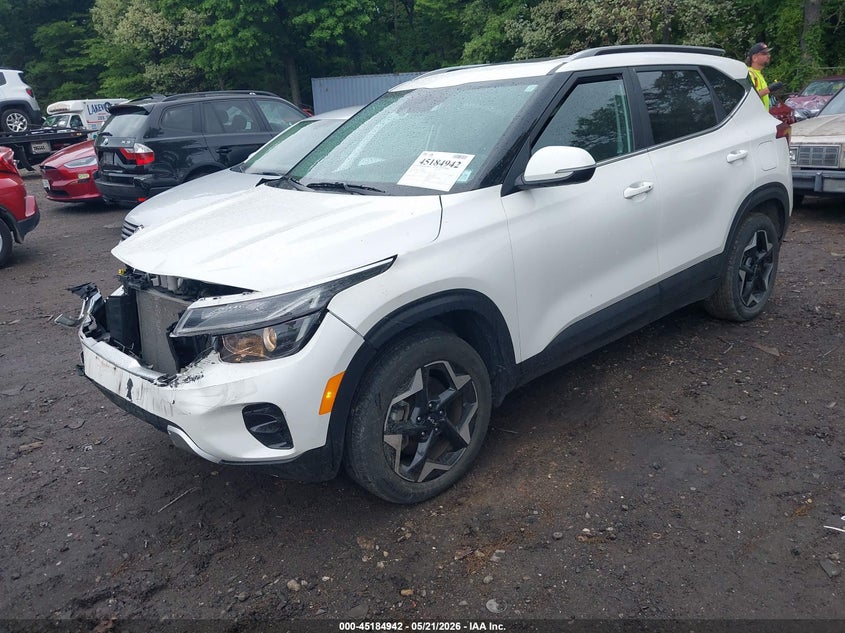 2024 Kia Seltos VIN KNDERCAA2R7644558 IAAI salvage auction — FRONT END, Mv-907A (New York), sold $9,900 on 2026-07-07 (photo 2)