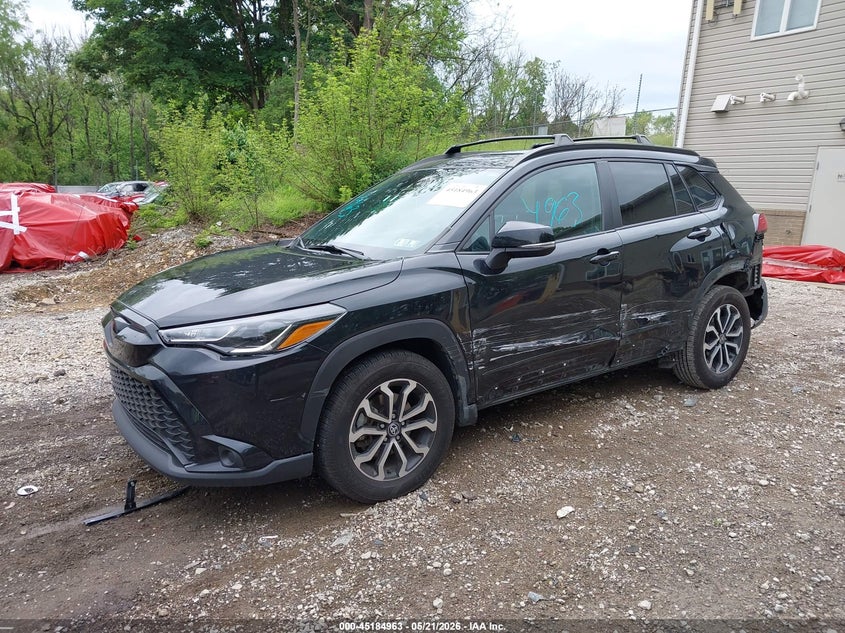 2023 Toyota Corolla cross VIN 7MUFBABG0PV004079 IAAI salvage auction — LEFT REAR, Salvage (Pennsylvania), sold $4,250 on 2026-07-29 (photo 2)
