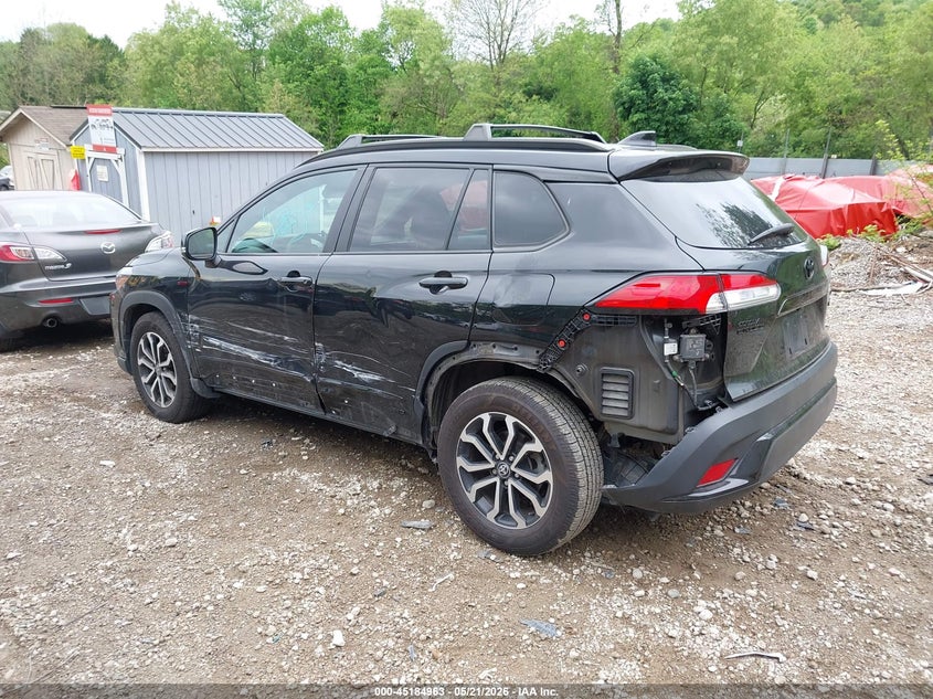 2023 Toyota Corolla cross VIN 7MUFBABG0PV004079 IAAI salvage auction — LEFT REAR, Salvage (Pennsylvania), sold $4,250 on 2026-07-29 (photo 3)