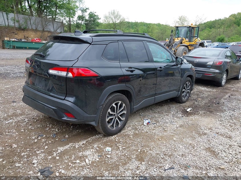 2023 Toyota Corolla cross VIN 7MUFBABG0PV004079 IAAI salvage auction — LEFT REAR, Salvage (Pennsylvania), sold $4,250 on 2026-07-29 (photo 4)