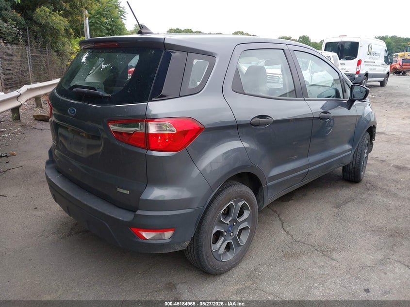 2020 Ford Ecosport VIN MAJ3S2FE2LC331810 IAAI salvage auction — FRONT END, Salvage Title, sold $750 on 2026-07-09 (photo 4)