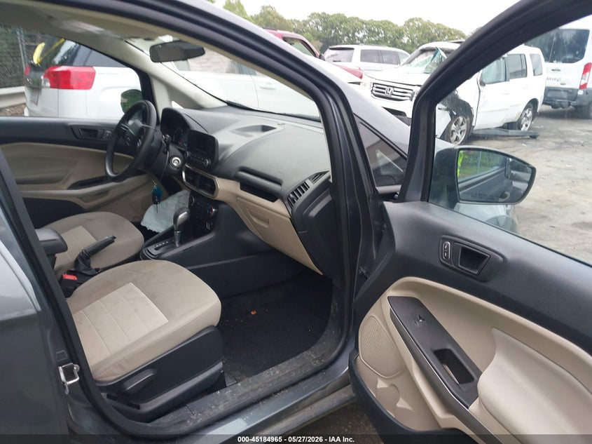 2020 Ford Ecosport VIN MAJ3S2FE2LC331810 IAAI salvage auction — FRONT END, Salvage Title, sold $750 on 2026-07-09 (photo 5)
