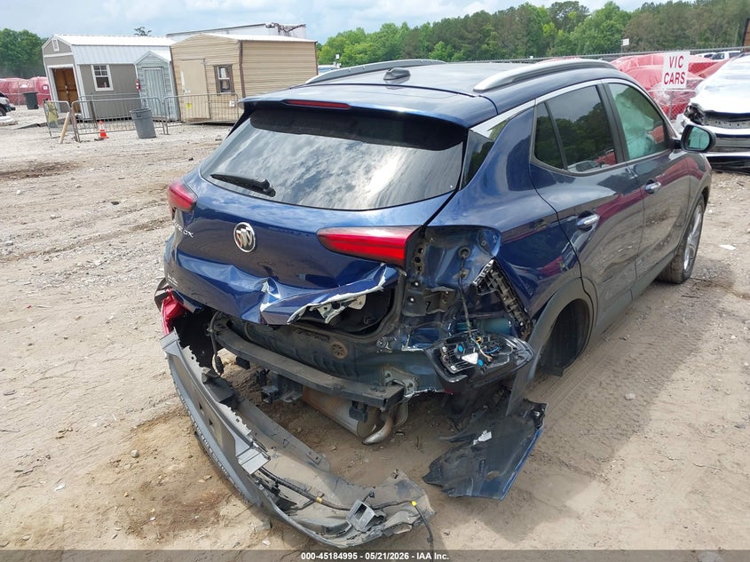 2022 Buick Encore gx VIN KL4MMDSL7NB023575 IAAI salvage auction — REAR END, Salvage (Georgia), sold $25 on 2026-07-31 (photo 6)