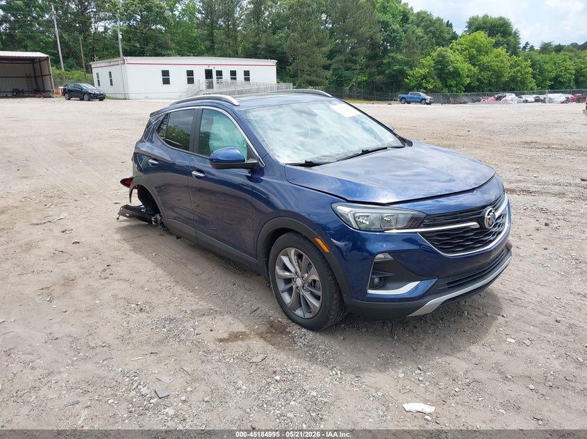 2022 Buick Encore gx VIN KL4MMDSL7NB023575 IAAI salvage auction — REAR END, Salvage (Georgia), sold $25 on 2026-07-31 (photo 1)