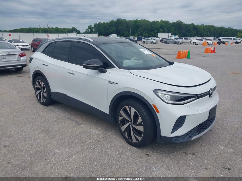 2021 Volkswagen Id.4 VIN WVGDMPE25MP019242 IAAI salvage auction — UNDERCARRIAGE, Salvage Title, sold $9,700 on 2026-07-09 (photo 1)