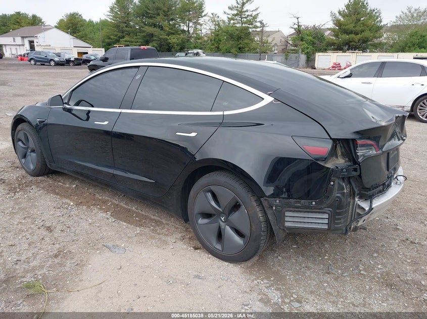 2019 Tesla Model 3 VIN 5YJ3E1EA9KF413058 IAAI salvage auction — REAR END, Salvage (New Jersey), sold $4,550 on 2026-07-31 (photo 3)