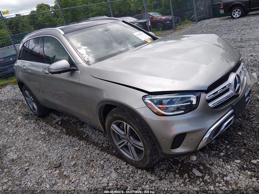 2021 Mercedes-benz Glc VIN W1N0G8EBXMF881645 IAAI salvage auction — FRONT END, Salvage Title, sold $11,300 on 2026-07-29 (photo 1)