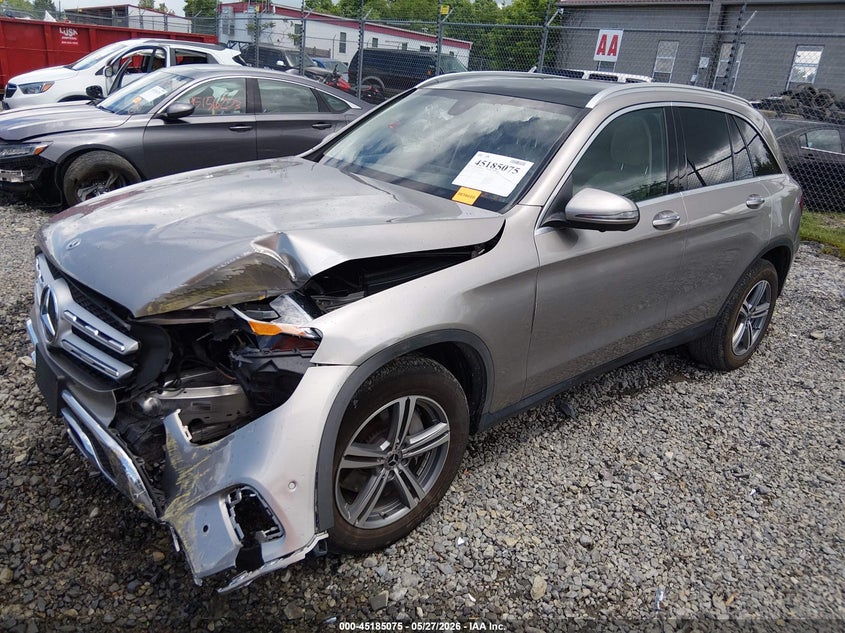 2021 Mercedes-benz Glc VIN W1N0G8EBXMF881645 IAAI salvage auction — FRONT END, Salvage Title, sold $11,300 on 2026-07-29 (photo 2)