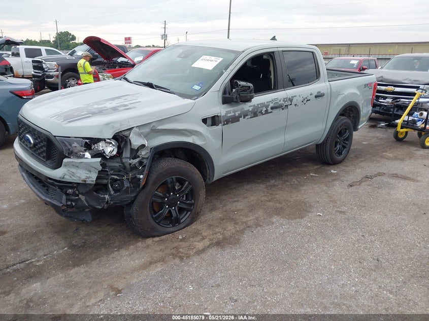 2022 Ford Ranger VIN 1FTER4FH0NLD15242 IAAI salvage auction — LEFT FRONT, Original (Texas), sold $7,000 on 2026-08-01 (photo 2)