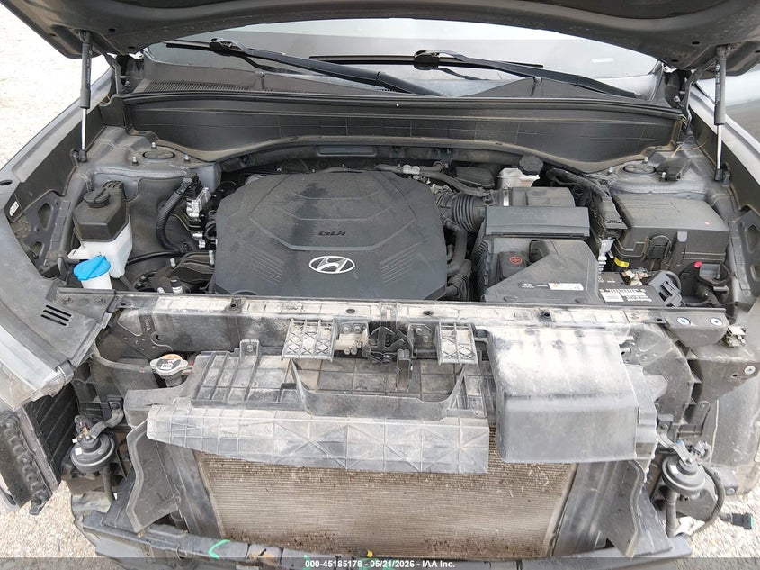 2021 Hyundai Palisade VIN KM8R34HE8MU181087 IAAI salvage auction — FRONT & REAR, Salvage (Louisiana), sold $25 on 2026-07-29 (photo 3)