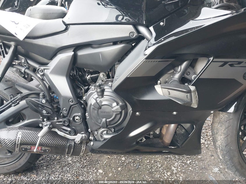 2025 Yamaha Yzf VIN JYARM38E5SA015549 IAAI salvage auction — FRONT END, Salvage (Indiana), sold $1,300 on 2026-07-21 (photo 8)