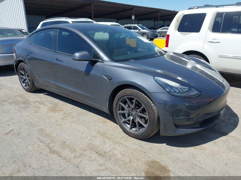 2019 Tesla Model 3 VIN 5YJ3E1EA9KF398576 — IAAI salvage auction photo