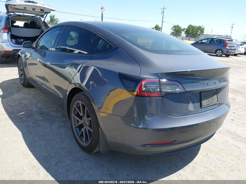 2019 Tesla Model 3 VIN 5YJ3E1EA9KF398576 IAAI salvage auction — REAR END, Salvage (California), sold $7,000 on 2026-08-24 (photo 3)