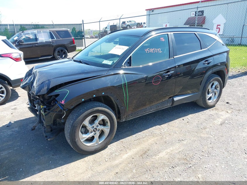 2022 Hyundai Tucson VIN KM8JBCAE8NU065068 IAAI salvage auction — FRONT END, Mv-907A (New York), sold $3,550 on 2026-07-07 (photo 2)