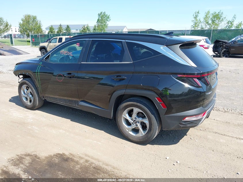 2022 Hyundai Tucson VIN KM8JBCAE8NU065068 IAAI salvage auction — FRONT END, Mv-907A (New York), sold $3,550 on 2026-07-07 (photo 3)
