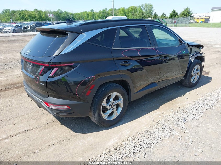 2022 Hyundai Tucson VIN KM8JBCAE8NU065068 IAAI salvage auction — FRONT END, Mv-907A (New York), sold $3,550 on 2026-07-07 (photo 4)