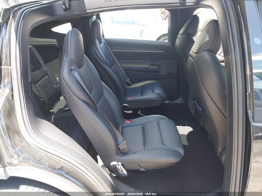 2023 Tesla Model x VIN 7SAXCBE57PF373038 IAAI salvage auction — LEFT FRONT, Salvage - 75% Or Less (Maryland), sold $13,400 on 2026-08-02 (photo 8)