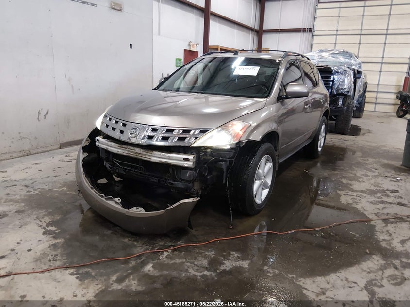 2004 Nissan Murano VIN JN8AZ08W34W339071 IAAI salvage auction — FRONT END, Salvage (Idaho), sold $75 on 2026-07-24 (photo 6)