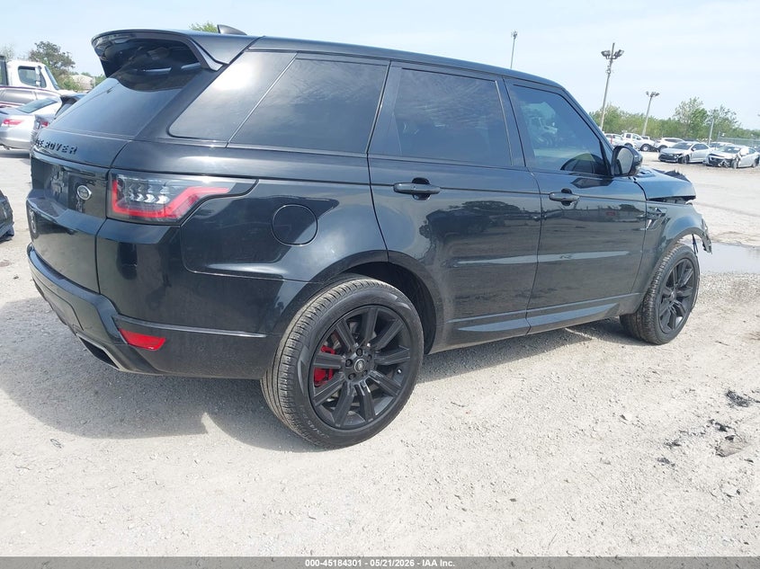 2020 Land rover Range rover sport VIN SALWS2RU5LA884255 IAAI salvage auction — RIGHT FRONT, Salvage (Illinois), sold $14,100 on 2026-07-21 (photo 4)