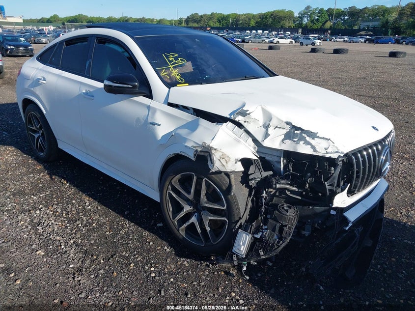 2023 Mercedes-benz Amg gle coupe VIN 4JGFD6BB1PA934054 IAAI salvage auction — FRONT END, Mv-907A (New York), sold $17,000 on 2026-07-30 (photo 1)