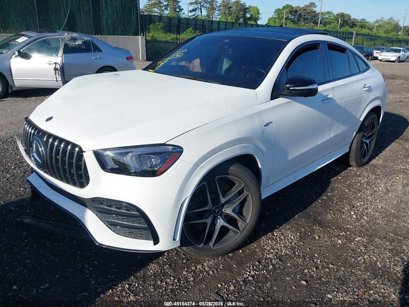 2023 Mercedes-benz Amg gle coupe VIN 4JGFD6BB1PA934054 IAAI salvage auction — FRONT END, Mv-907A (New York), sold $17,000 on 2026-07-30 (photo 2)