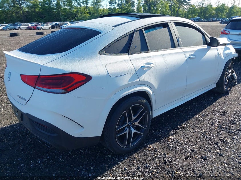 2023 Mercedes-benz Amg gle coupe VIN 4JGFD6BB1PA934054 IAAI salvage auction — FRONT END, Mv-907A (New York), sold $17,000 on 2026-07-30 (photo 4)