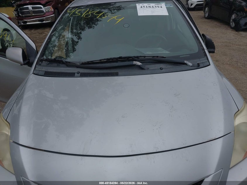 2008 Toyota Yaris VIN JTDBT923381198073 IAAI salvage auction — FRONT END, Clear (Indiana), sold $1,150 on 2026-07-08 (photo 9)