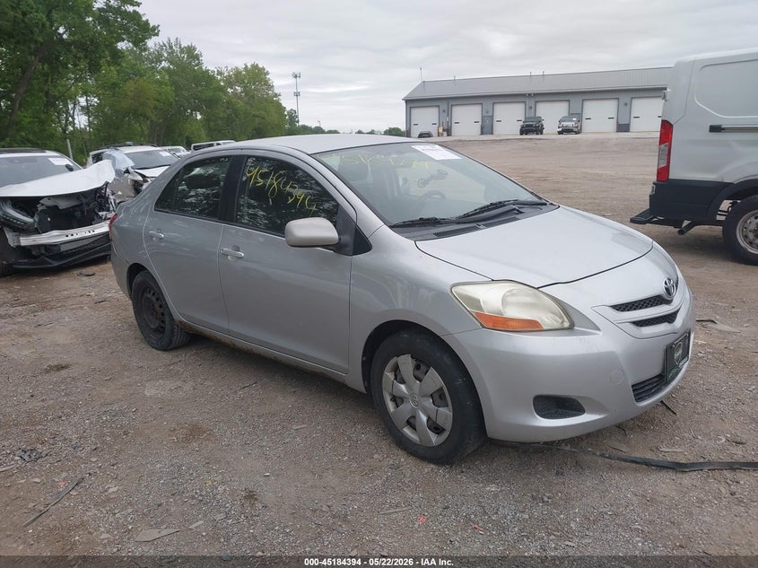 2008 Toyota Yaris VIN JTDBT923381198073 IAAI salvage auction — FRONT END, Clear (Indiana), sold $1,150 on 2026-07-08 (photo 1)