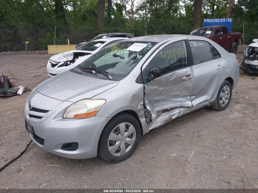 2008 Toyota Yaris VIN JTDBT923381198073 IAAI salvage auction — FRONT END, Clear (Indiana), sold $1,150 on 2026-07-08 (photo 2)