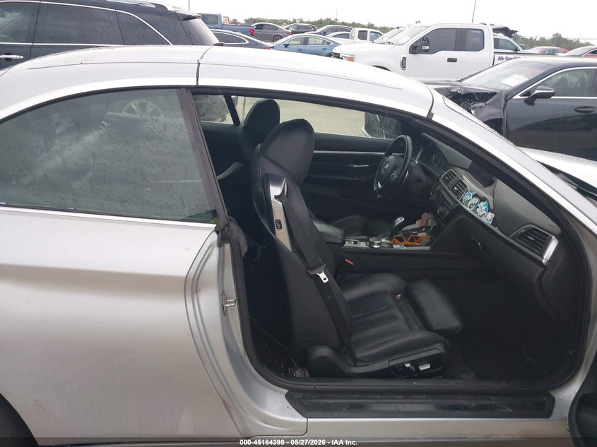2018 BMW 4er VIN WBA4Z1C56JEC70651 IAAI salvage auction — WATER/FLOOD, Salvage (Texas), sold $2,250 on 2026-07-09 (photo 8)