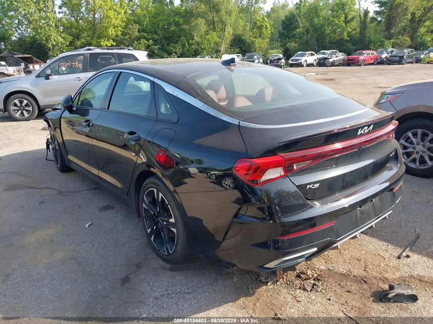 2022 Kia K5 VIN 5XXG64J25NG141124 IAAI salvage auction — LEFT FRONT, Salvage Title, sold $525 on 2026-07-21 (photo 3)