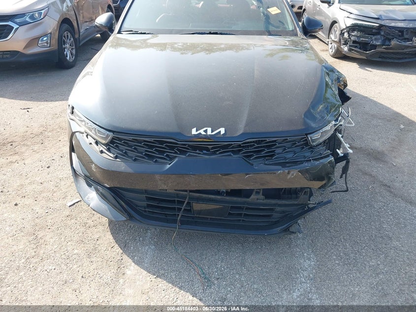 2022 Kia K5 VIN 5XXG64J25NG141124 IAAI salvage auction — LEFT FRONT, Salvage Title, sold $525 on 2026-07-21 (photo 6)