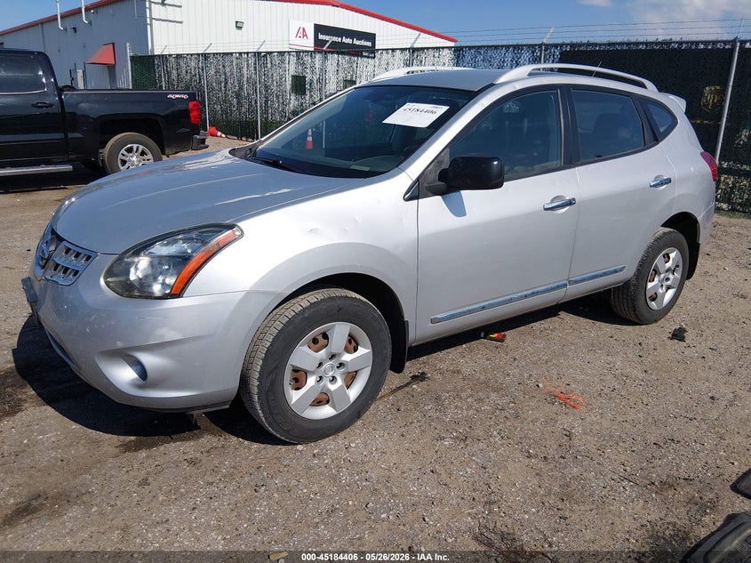 2015 Nissan Rogue VIN JN8AS5MV0FW261592 IAAI salvage auction — HAIL, Salvage (Kansas), sold $1,450 on 2026-07-31 (photo 2)