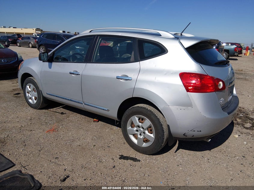2015 Nissan Rogue VIN JN8AS5MV0FW261592 IAAI salvage auction — HAIL, Salvage (Kansas), sold $1,450 on 2026-07-31 (photo 3)