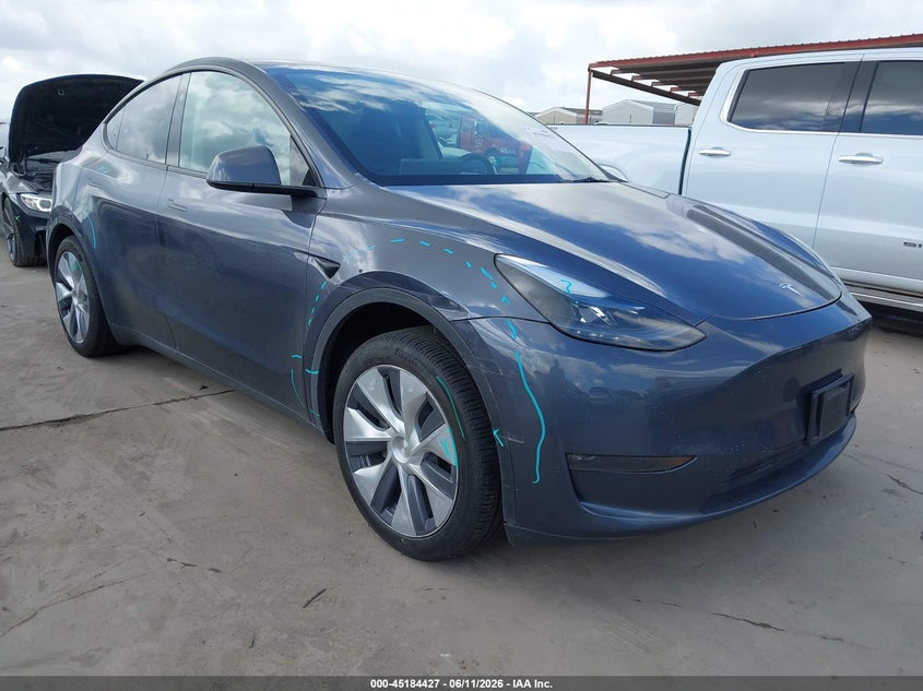 2023 Tesla Model y VIN 7SAYGDEE3PA175915 IAAI salvage auction — SIDE, Original (Texas), sold $16,450 on 2026-07-16 (photo 1)
