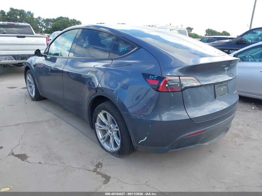 2023 Tesla Model y VIN 7SAYGDEE3PA175915 IAAI salvage auction — SIDE, Original (Texas), sold $16,450 on 2026-07-16 (photo 3)