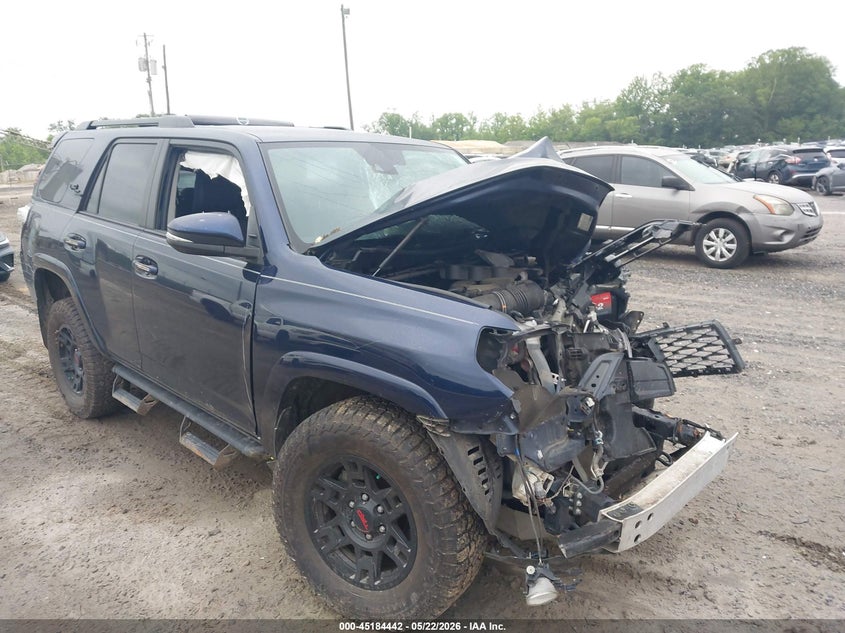 2020 Toyota 4runner VIN JTEBU5JR2L5774373 IAAI salvage auction — FRONT END, Salvage (North Carolina), sold $5,000 on 2026-07-31 (photo 1)