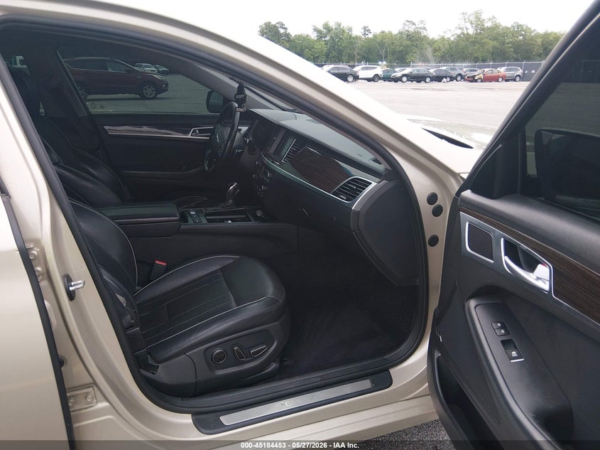 2015 Hyundai Genesis VIN KMHGN4JE2FU087317 IAAI salvage auction — FRONT END, Salvage Title, sold $1,150 on 2026-07-22 (photo 5)