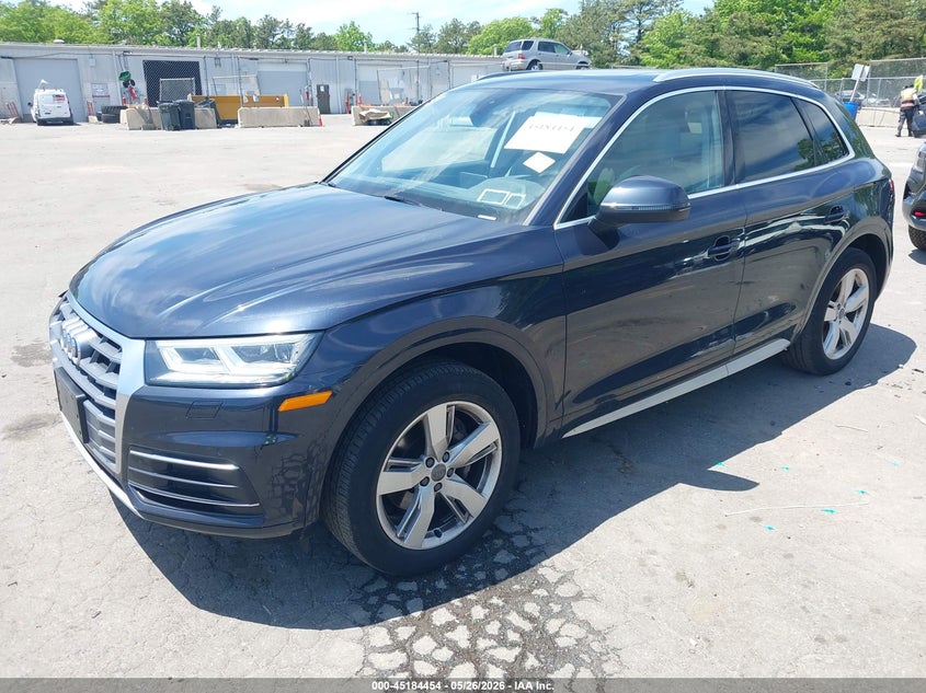 2019 Audi Q5 VIN WA1BNAFY7K2064079 IAAI salvage auction — FRONT END, Salvage Title, sold $7,600 on 2026-07-14 (photo 2)